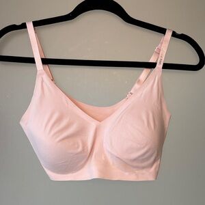 Calvin Klein Pale Pink Wireless Seamless Bralette
